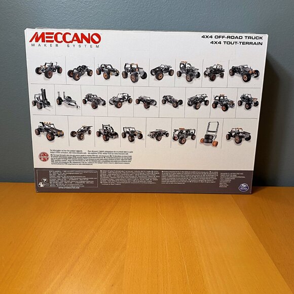 Meccano-Erector - 25 Model Set - 4x4 Off-Road Truck - Picture 3 of 3